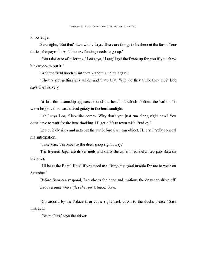  P20 And We Will Be Formless